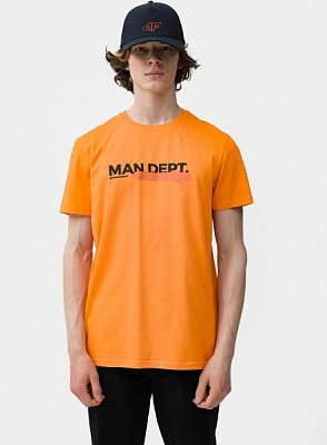 Футболка 4F TSHIRT M0988 4FAW22TTSHM0988-70S р.M помаранчевий