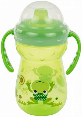 Бутылочка-непроливайка Baby Team со спаутом 5022