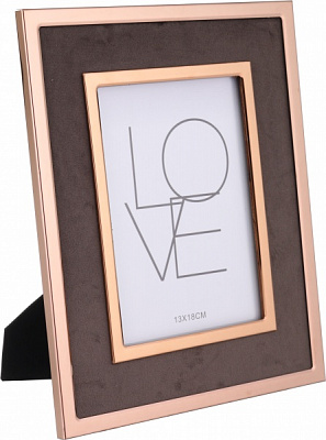 Рамка для фото Grey 1 фото 13х18 см коричневый 