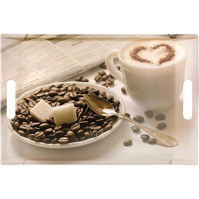 Поднос Утренний кофе 310x470 мм