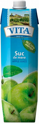 Сок Vita яблочный 1л 
