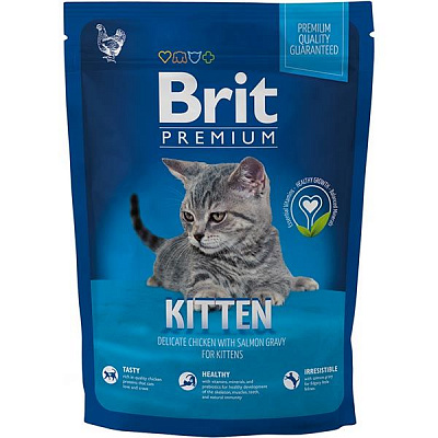 Корм Brit Premium Adult Kitten 300 г
