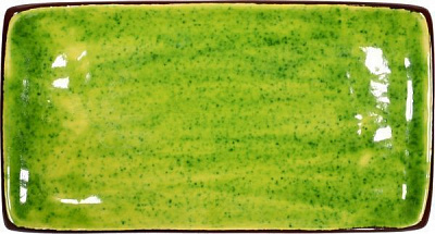 Тарелка прямоугольная 16х30 см Лайм Manna Ceramics