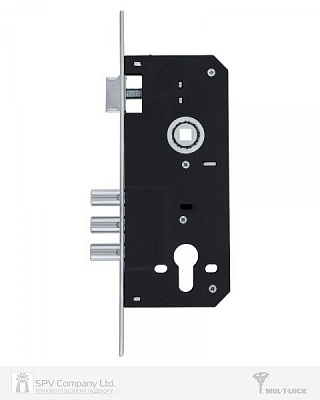 Дверной замок входной Mul-T-Lock 1-WAY DIN 204S NC UNIV BS 85 мм SP