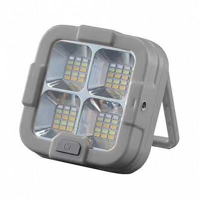 Ліхтар прожекторний V-WATT GLEDE 30W 510 Lm сірий