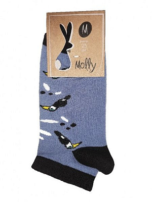 Носки мужские Молли Тукан р. 29 синий 1 пар 