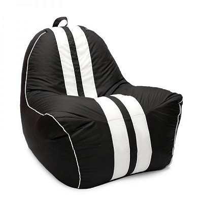 Кресло-мешок SanchoBag бескаркасное Sport car черный (38FRKJ2BLACK) 