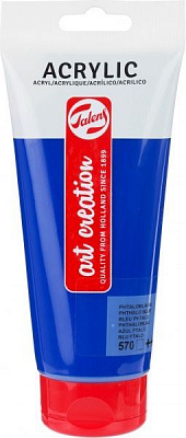 Краска акриловая (570) Синий ФЦ 200 мл Talens Art Creation Royal Talens