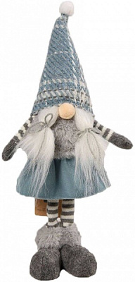 Декорация новогодняя Сидящий гномик LF2028035 43 см 