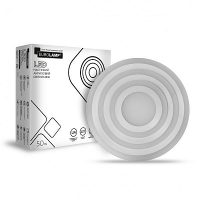 Светильник настенный Eurolamp LED A8 50 Вт белый LED-BRAR-50-A8 