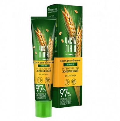 Крем ночной Чистая Линия Интенсивный питательный 40 мл