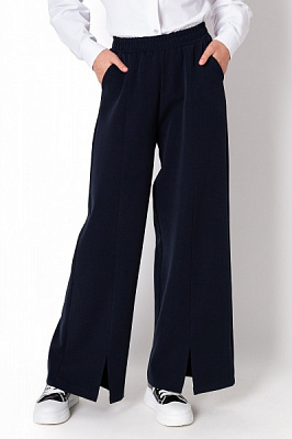 Штаны для девочек Mevis р.152 синий 