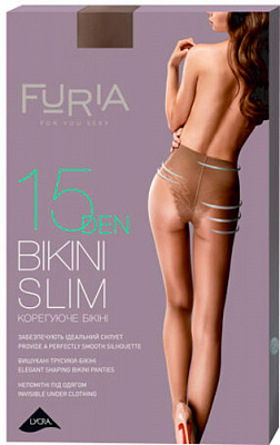 Колготки жіночі Duna Bikini Slim 1206 р. 3 мокко