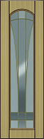 Фасад для кухні Грейд-Плюс Клен світлий патина №420 920x296 ВТ Вінтаж лівий