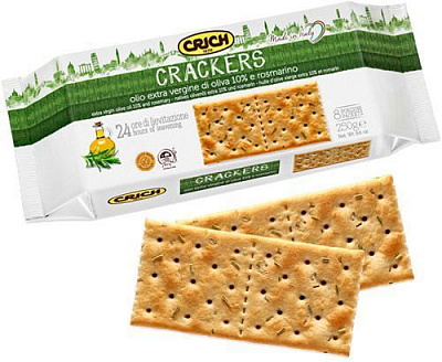 Крекер Crich з оливковою олією та розмарином 250г
