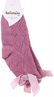 Шкарпетки для дівчаток KATAMINO K24060 р.3-4 світло-рожевий