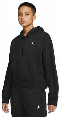 Джемпер Jordan W J ESSEN FLC HOODIE CORE DN4570-010 р. XS черный
