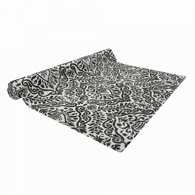 Дорожка (раннер) PERLA Вензель графит 40x140 см La Nuit 