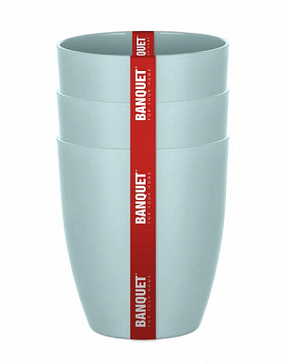 Набор стаканов CULINARIA MINT 370 мл 370 мл 3 шт. Banquet 