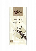 Шоколад IChoc білий 80 г органічний (White Vanile)
