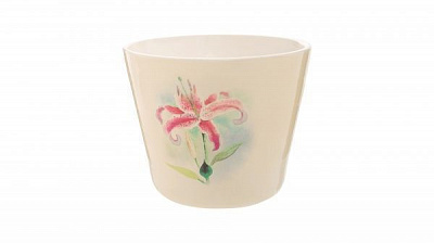 Горшок керамический Керамол Евро 2 (Вдохновение) круглый 1 л разноцветный 