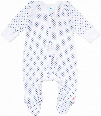 Комбінезон Minikin синя зірочка р.62 білий 198050362