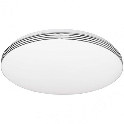 Светильник светодиодный Accento lighting Shine R пульт ДУ 50 Вт белый/хром 3000-6000 К