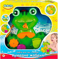 Игрушка для ванны Bebelino Забавный лягушонок (укр.) 57081