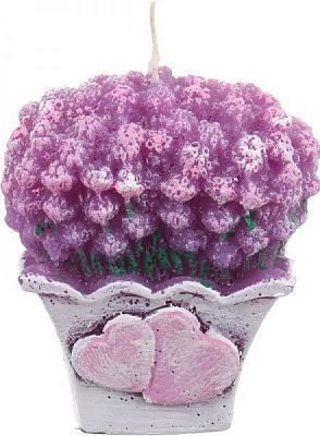 Свеча Цветник Лаванды 140 г Pako-If