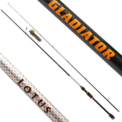 Спиннинговое удилище Gladiator Lotus 2.40 m 5-21 gr (0521-802)