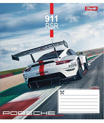 Тетрадь школьная Racing car А5/24 в клетку 1 вересня