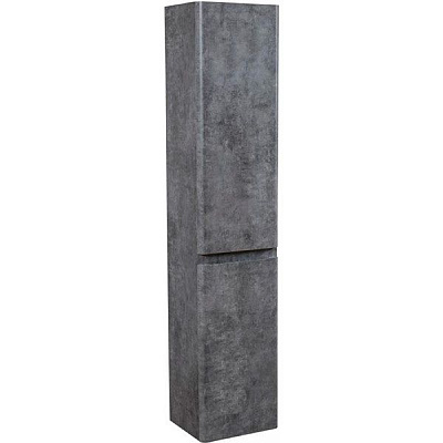 Пенал подвесной Aqua Rodos Акцент серый мрамор