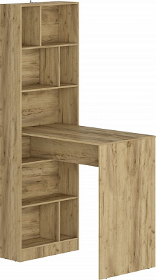 Стойка барная Грейд 1214x2202x710 мм дуб крафт золотой 