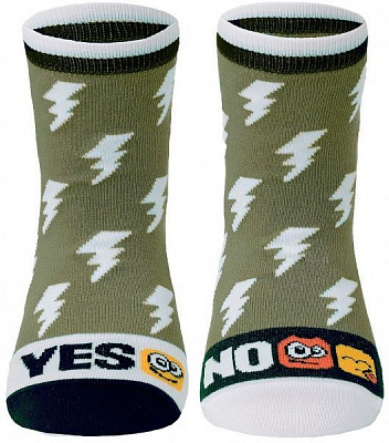 Шкарпетки дитячі Conte-Kids TIP-TOP (веселі ніжки) 339 17С-10СП р.20 гірчичний чорний білий