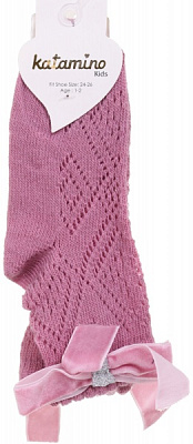 Шкарпетки для дівчаток KATAMINO K24060 р.1-2 світло-рожевий