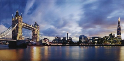 Репродукція Панорама міста Лондон 00015 96x48 см
