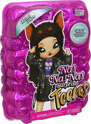 Набір з лялькою Na! Na! Na! Surprise серії Teens_Ребел Деар 573890