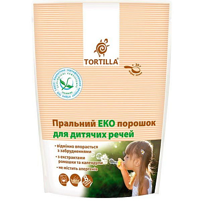 Стиральный порошок Tortilla Eko Детские вещи 400 г