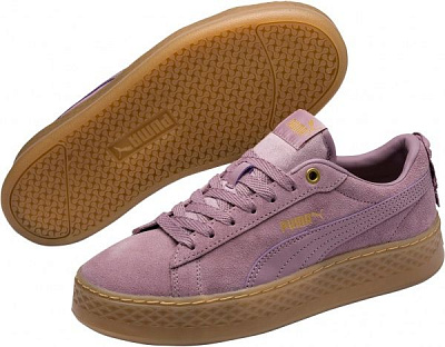 Кроссовки Puma Smash Platform Frill 36692805 р.3,5 розовый