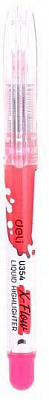 Маркер текстовий Deli EU35450 74985 рожевий