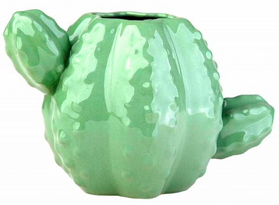 Ваза Кактус WW 2703 12 см світло-зелена Eterna