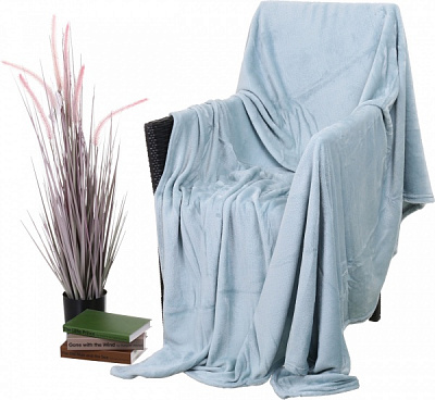 Плед Blue Haze 160x200 см бірюзовий La Nuit