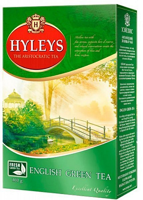 Чай зеленый Hyleys китайский мелкий в пакетиках 20 шт. 20 г 