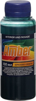 Колорант Amber бирюзово-синий 100 мл