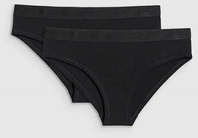 Набор трусов женские 4F 2 шт 4FWMM00UPTSF039-20S L черный