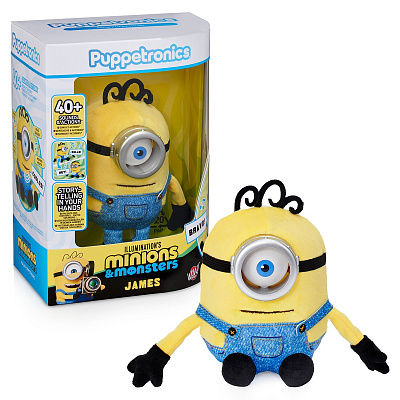 Игрушка интерактивная Real FX мягкая серии Миньйоны - Джеймс MIN-1051