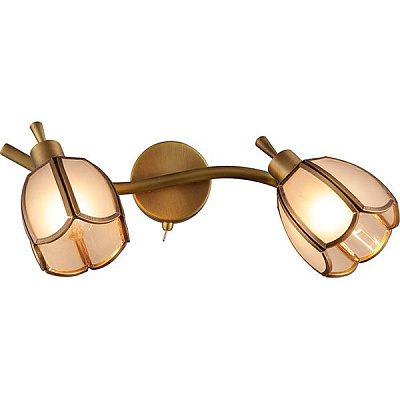 Спот Altalusse 2x40 Вт E14 бронзовый INL-9317W-02