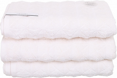 Рушник махровий Vente 70x140 см кремовий Karna