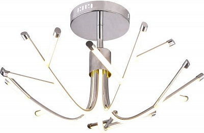 Люстра светодиодная Геотон GTN-612А/5С 48170 72 Вт хром 