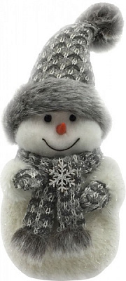 Декорация новогодняя Blooming снеговик 15x24 см 